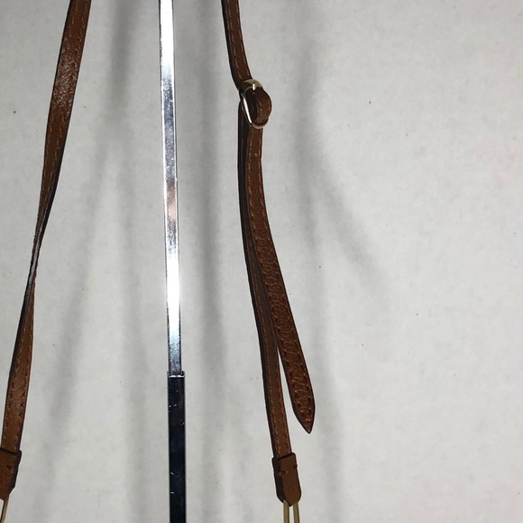 Retro Hoss Intropia Crossbody Handbag Vintage Leather Fur Bag Purse - Picture 7 of 13